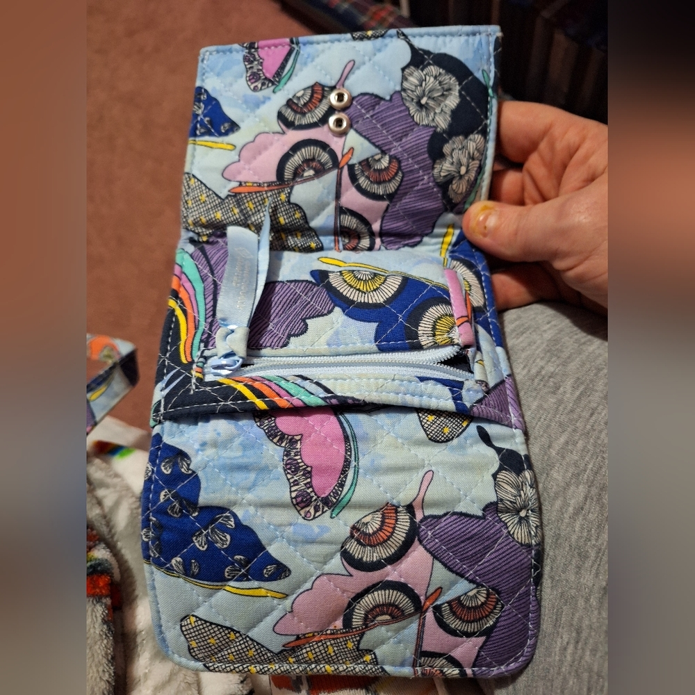 Vera Bradley butterfly purse